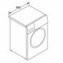 Bosch | WGG2440RSN | Washing Machine | Energy efficiency class A | Front loading | Washing capacity 9 kg | 1400 RPM | Depth 59 c - 4
